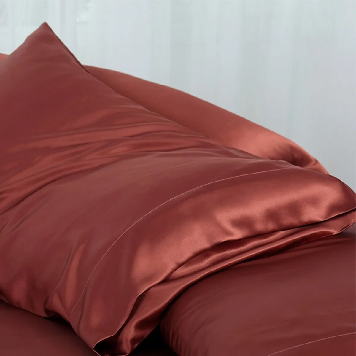 19 Momme 4PCS Duvet Cover Set( Flat Sheet) Silk Bedding Sets