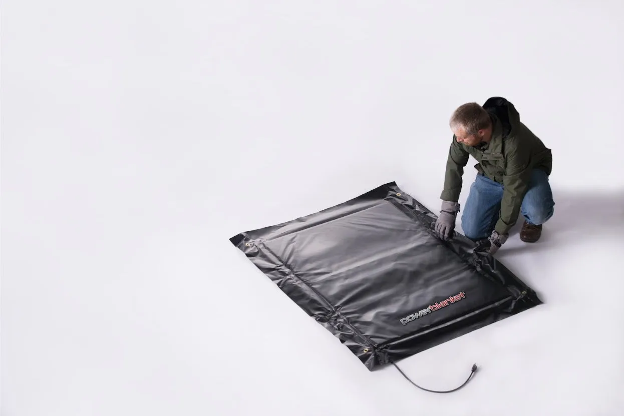 3' x 4' Extra-Hot Motor & Engine Warming Blanket (120V)