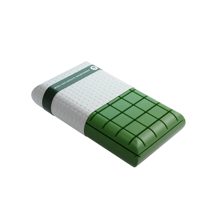 Blu Sleep Prestige Sandalwood Memory Foam Pillow | Anti-inflammatory