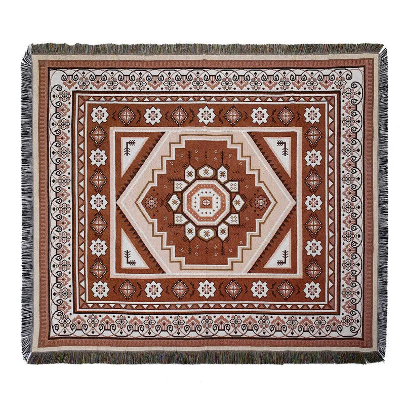 Cadoco Boho Throw / Blanket / Beach Rug