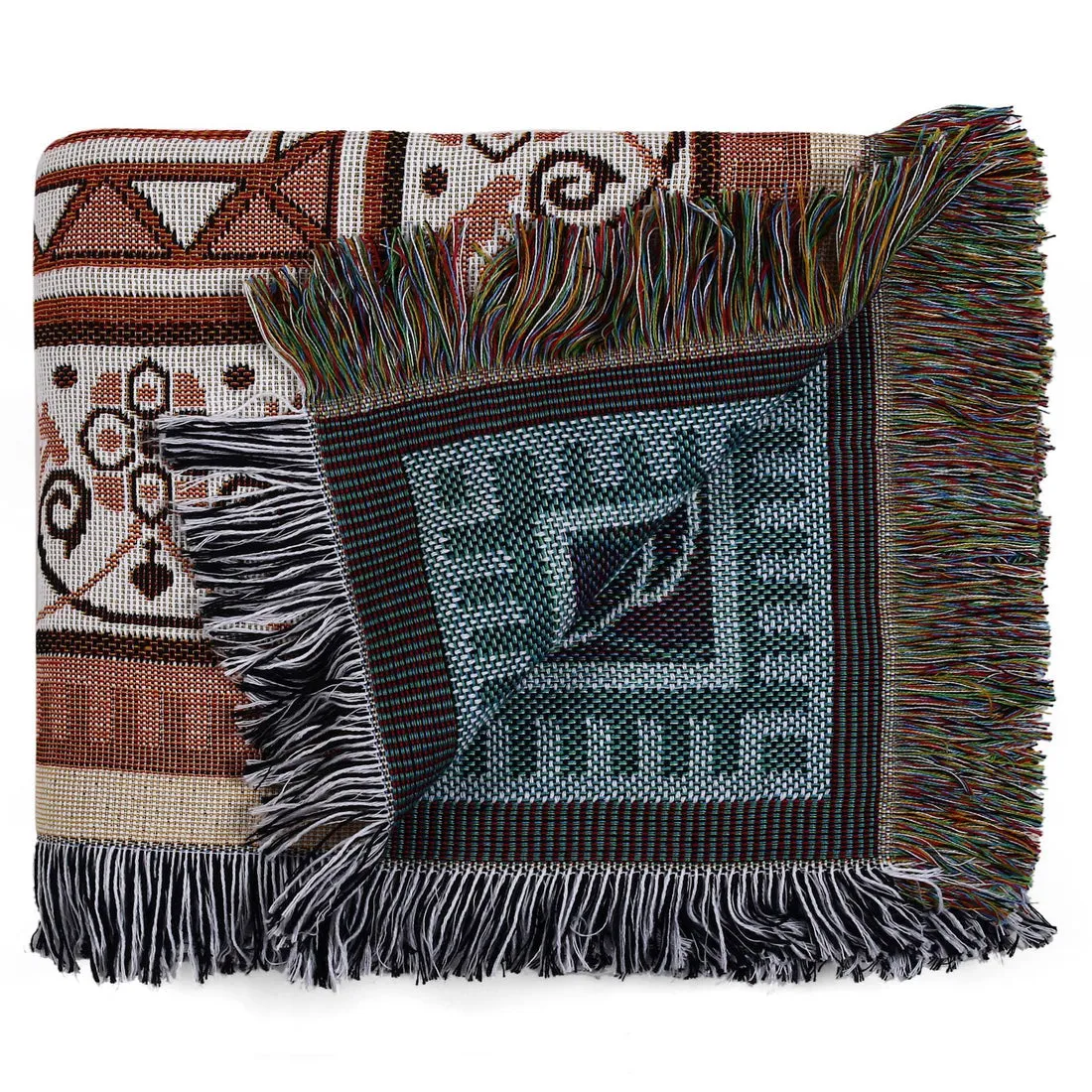 Cadoco Boho Throw / Blanket / Beach Rug