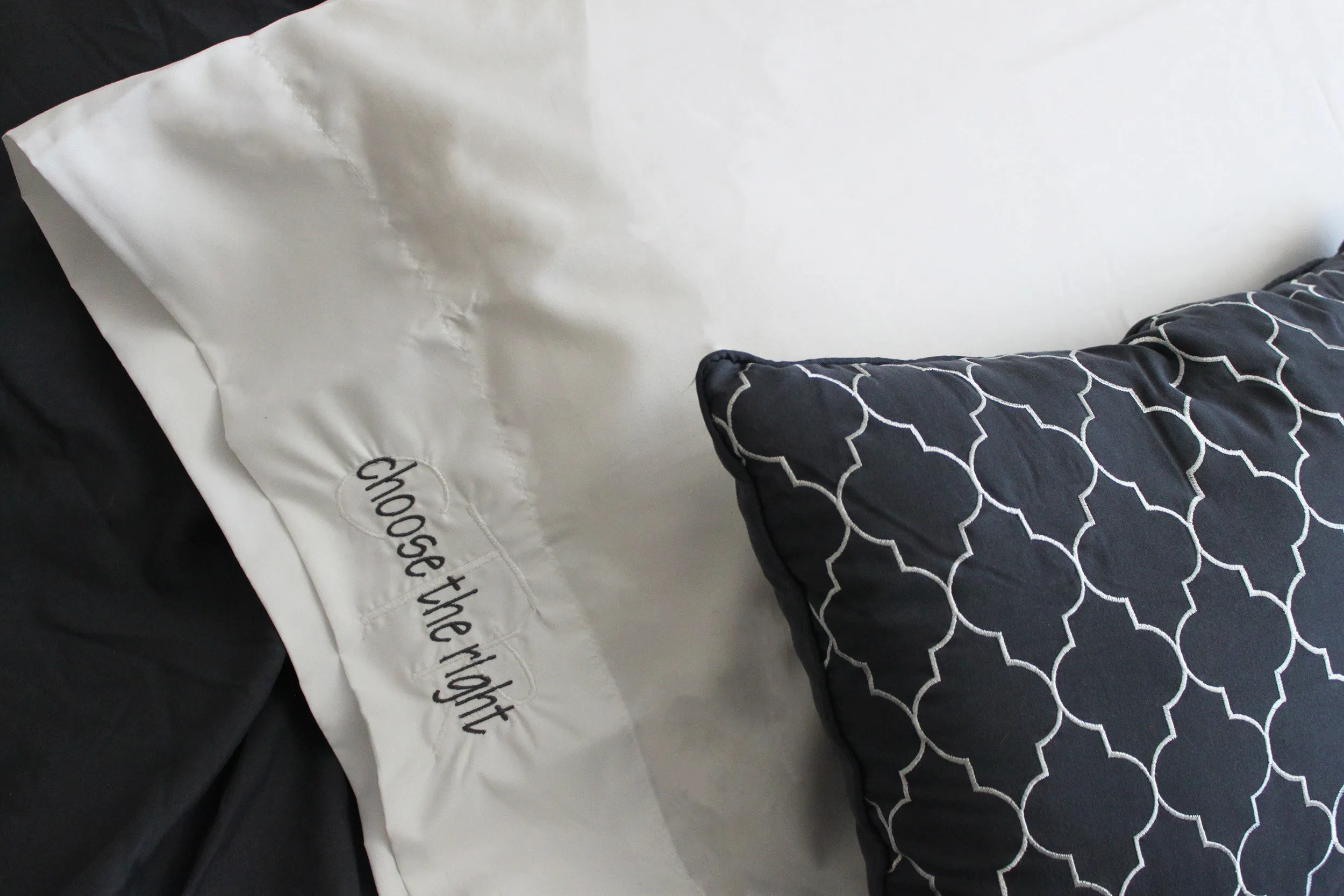 Choose the Right CTR Missionary Pillow Case