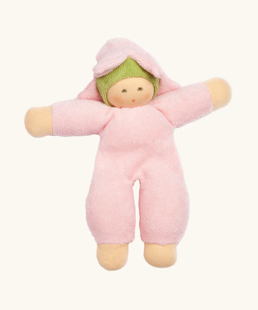 Nanchen Flower Fairy Rattle Doll - Pink