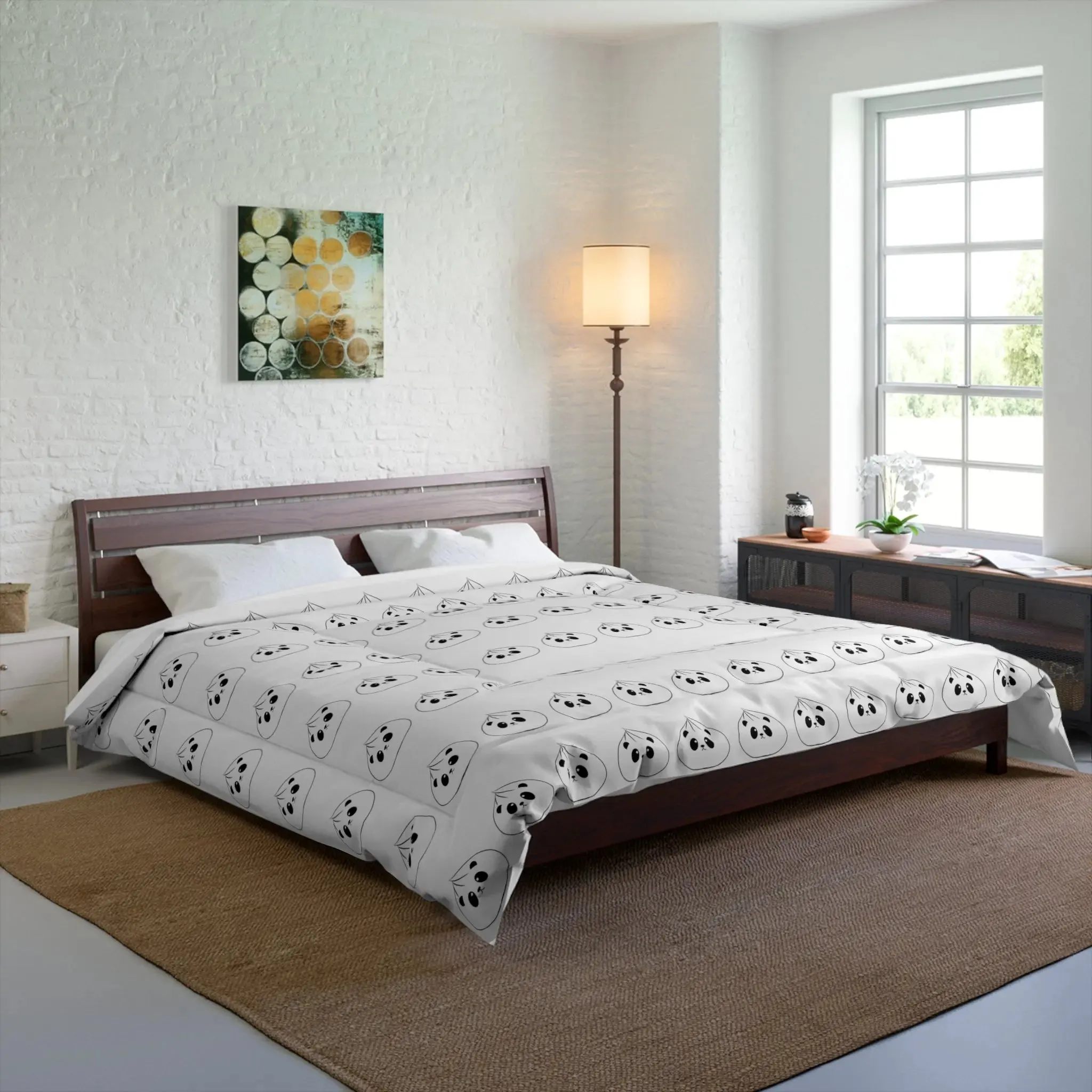 Panda Dumpling Comforter