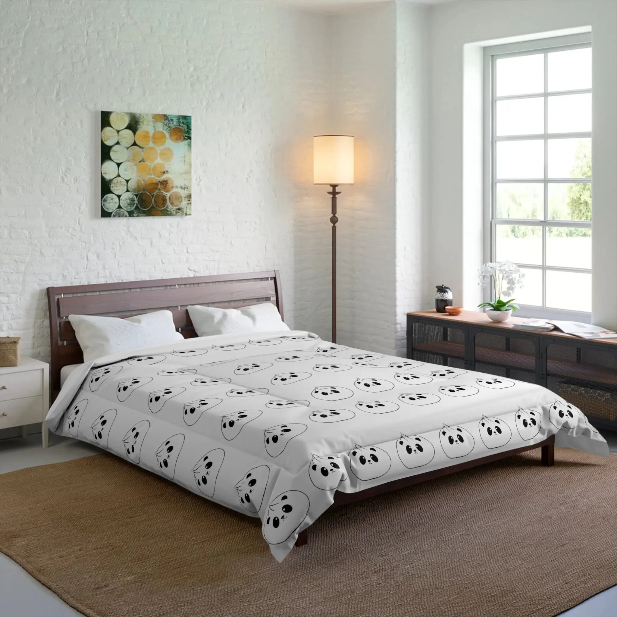 Panda Dumpling Comforter