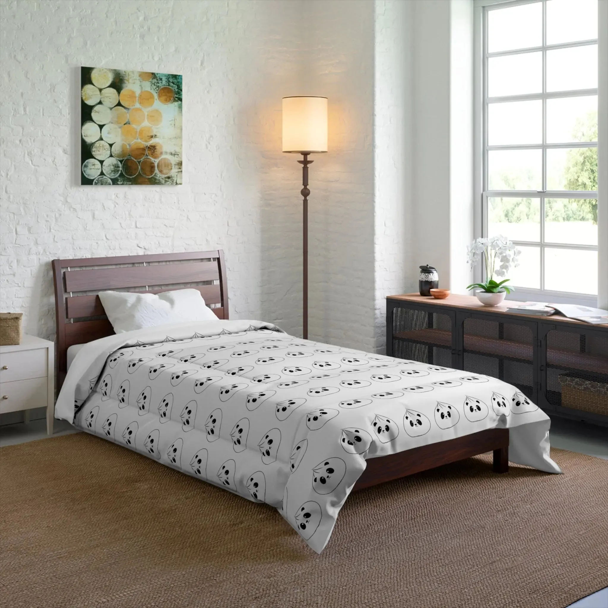 Panda Dumpling Comforter