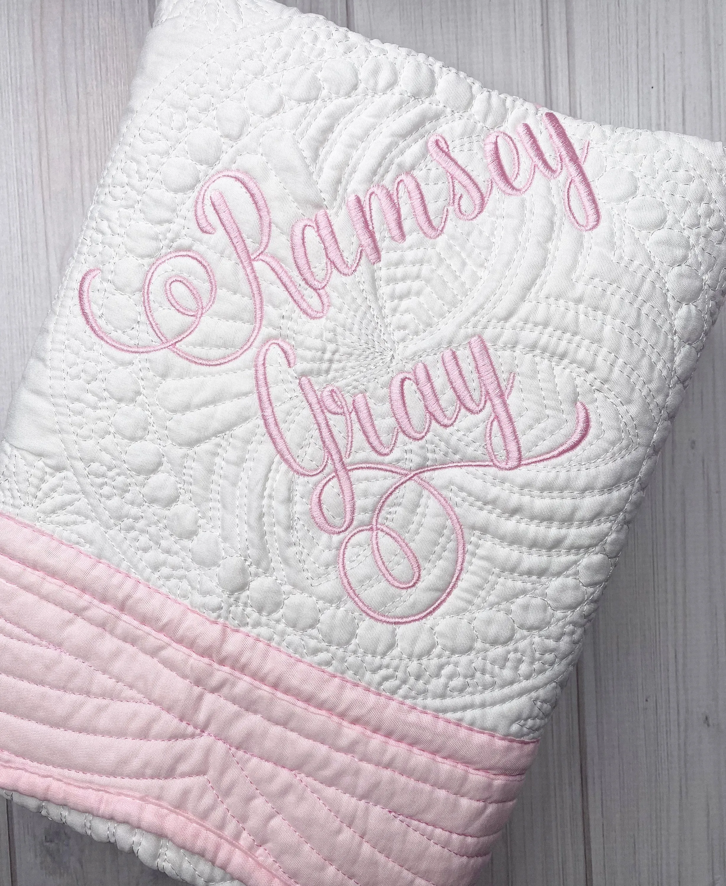 Personalized Baby Blanket